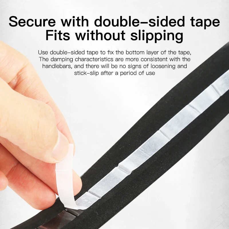 MOTSUV Bicycle Handlebar Tape Road Bike Silica Gel Tape EVA Soft Breathable Bike Bar Fixed Gear Belt Bicycle Accessories