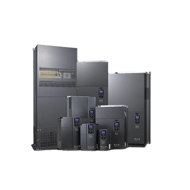 

Delta single 3 Phase vfd c2000 power inverter 50HZ to60HZ variable frequency converter 220V 0.4KW to 500KW DC to AC supply drive