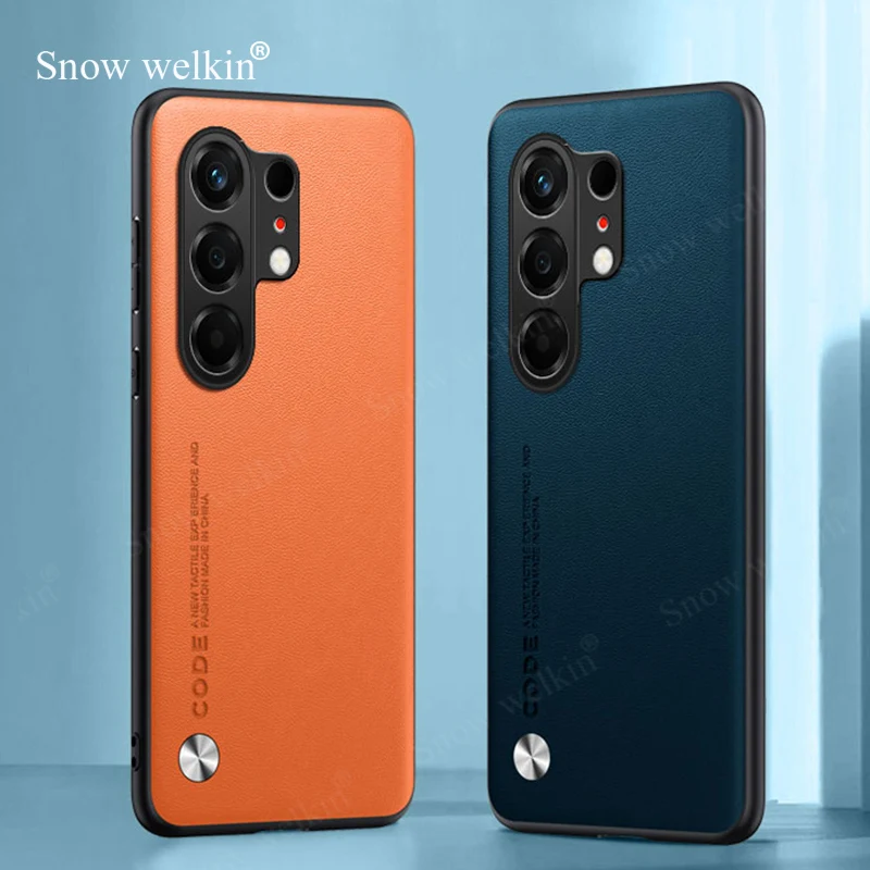Luxury PU Leather Shockproof Silicone Phone Case Cover - Ultra Back Protection Coque