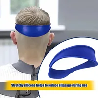 Bande de sauna incurvée en silicone pour la coupe des cheveux à la maison, modèle de rasage, guide de coupe, outils de coiffure pour barbier, bricolage 6