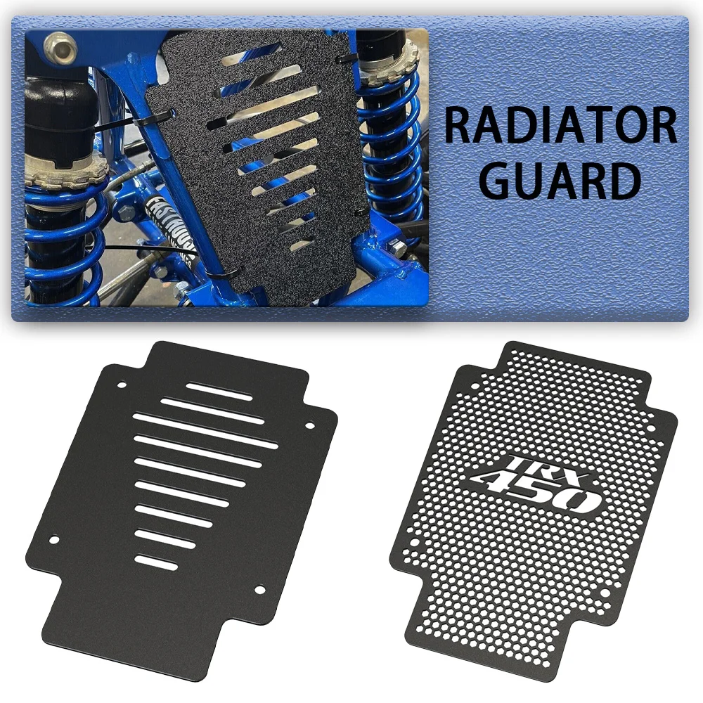 

For Honda TRX450R 2004 2005 2006 2007 2008 TRX450ER 2006-2008 Motorcycle Oil Cooler Roost Guards Radiator Guard Grille Cover