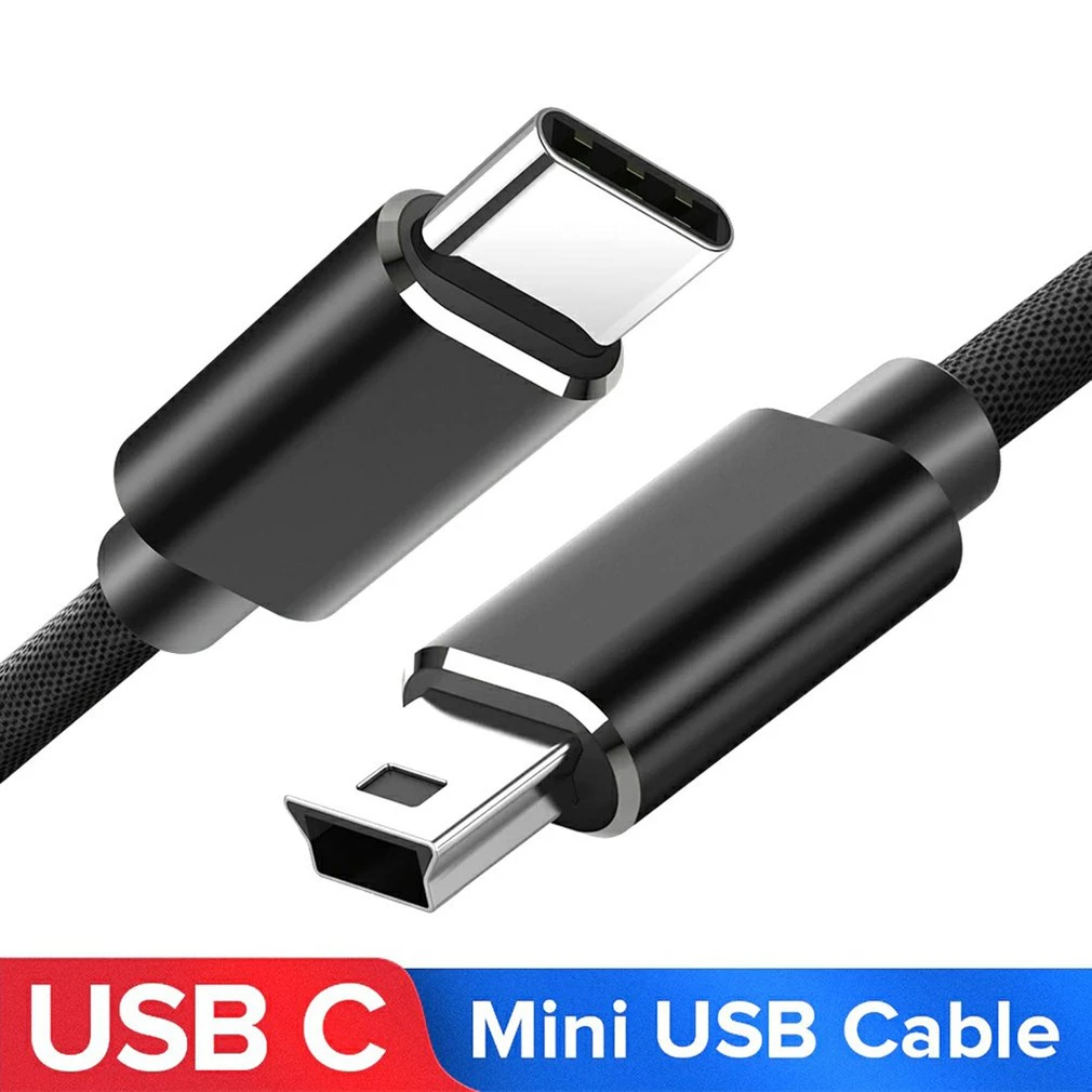 Preceder junio fluctuar Cable tipo C a Mini/micro USB, Cable de Metal pulido, adaptador de línea de  transmisión de datos de carga rápida|Cables de datos| - AliExpress