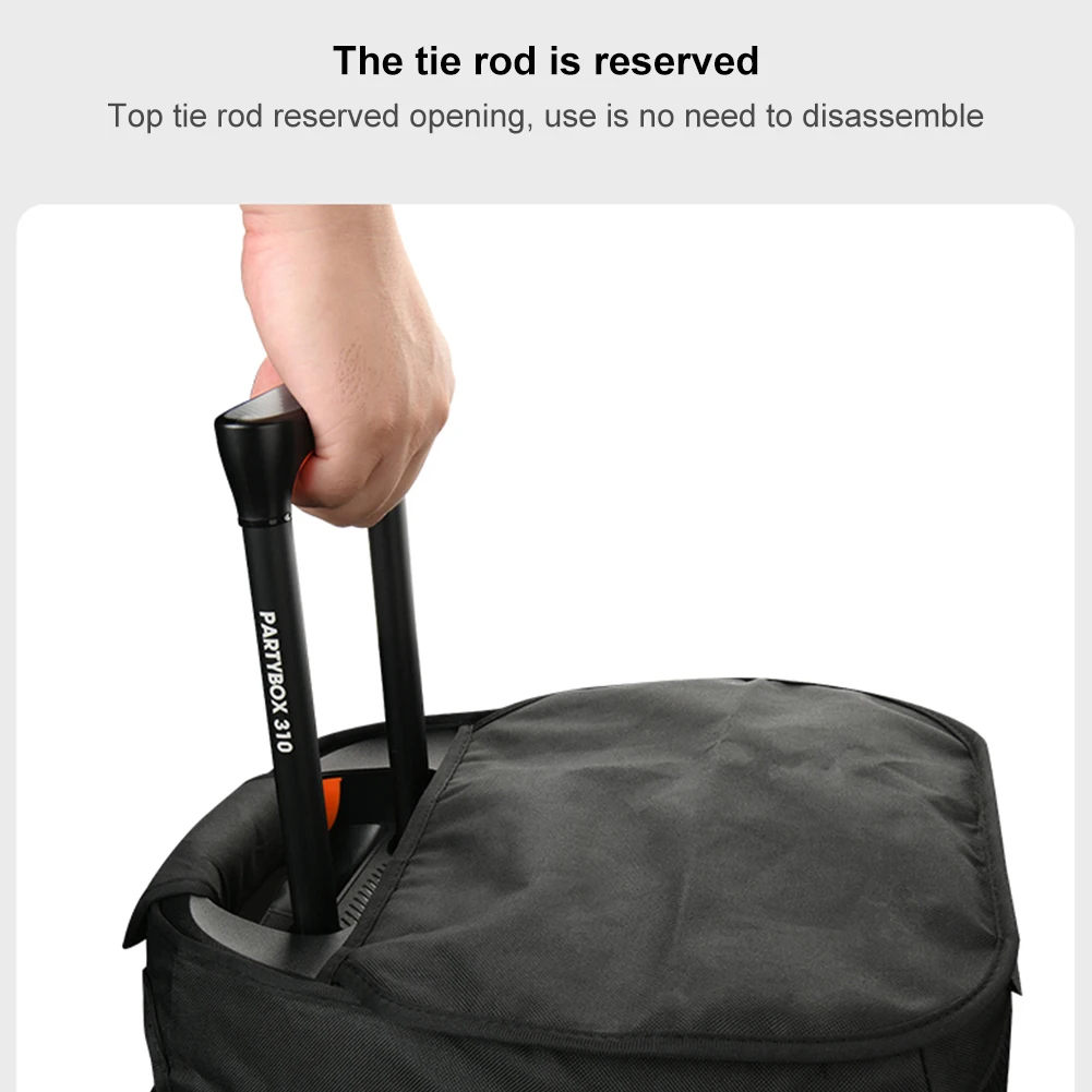 Speaker Dust Cover Large Capacity Mesh Slip Case Resistant Speaker Protector Cover for JBL PartyBox 310 Speaker Accessories