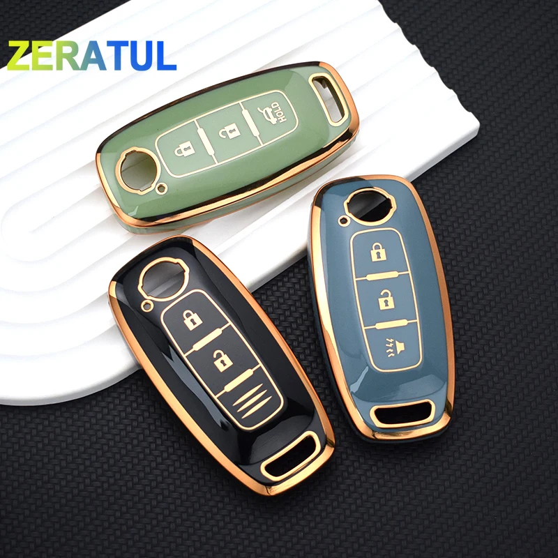 Soft Tpu Car Key Case Cover Shell Fob Per Nissan Ariya Altima Teana 2022 2023 2023 X-Trail T33 Qashqai 2022 J12 Juke Accessori