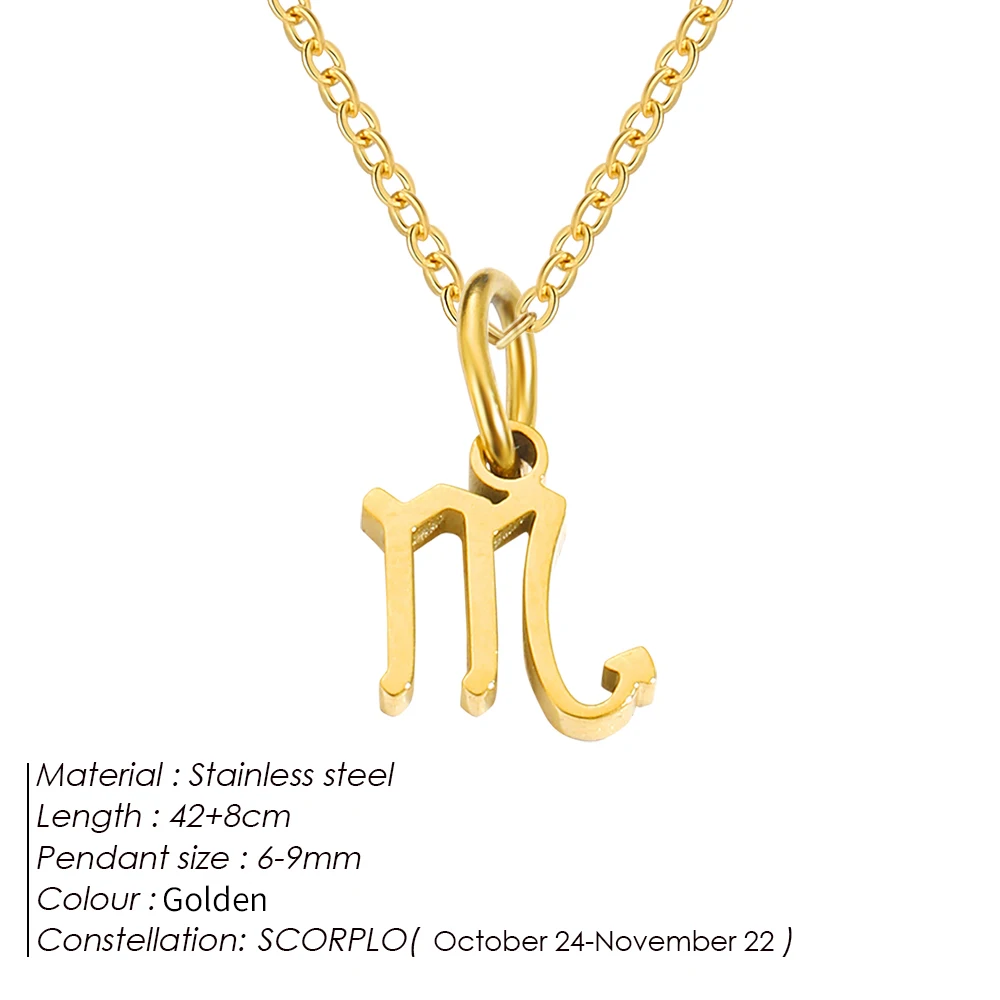 Gran Oferta Collar De Constelación De 12 Signos Del Zodiaco Disco De