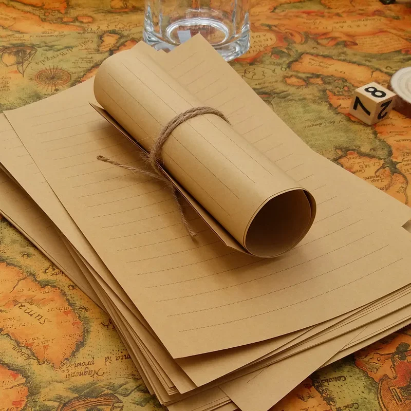 22x11cm Retro Kraft Papers 50pcs/lot Envelope for Wedding Invitations Love Letters Western Business High-grade thanks Envelopes