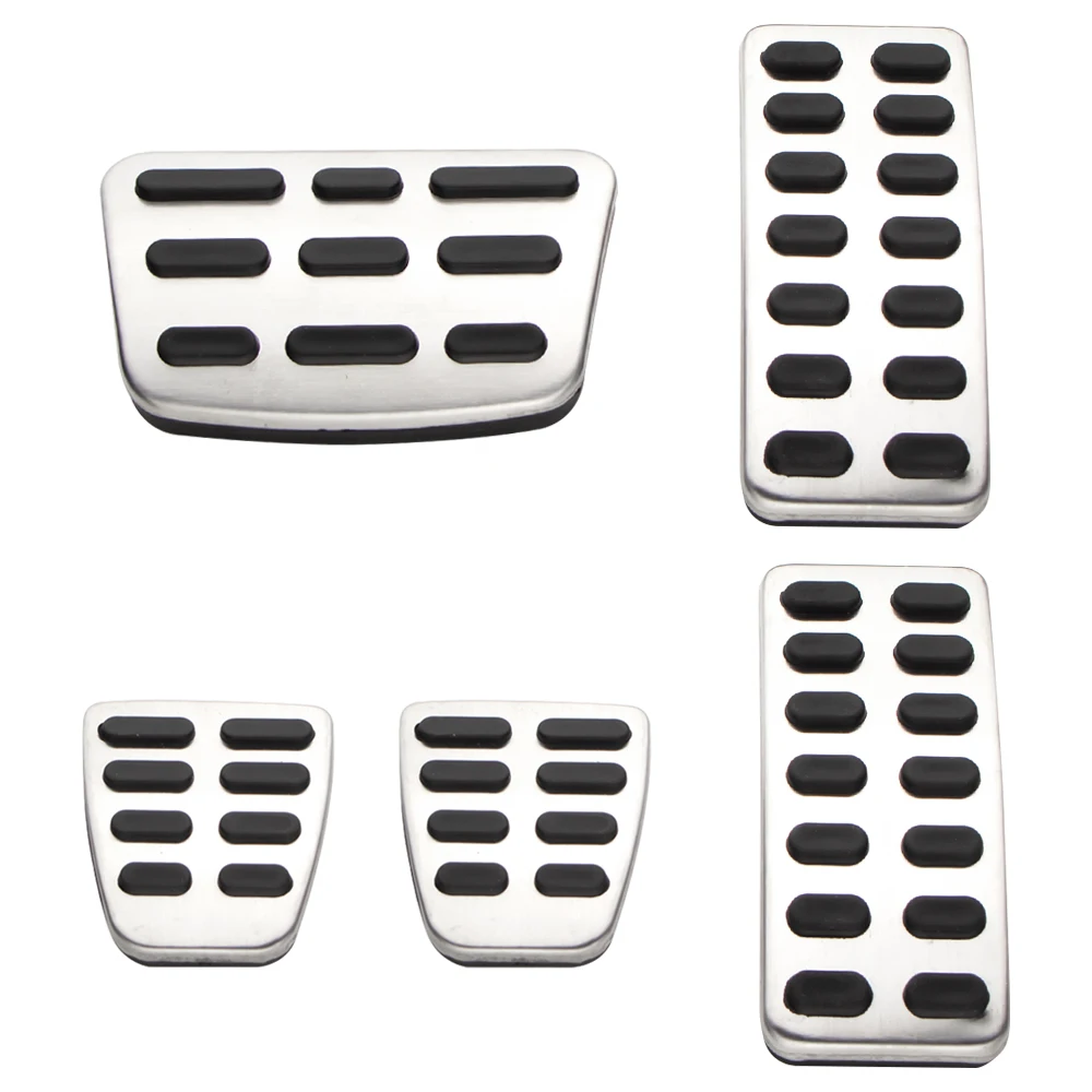 Car Pedals Fuel Brake Rest Foot Pedals for Hyundai Ix25 Creta Accent Verna Solaris Sedan 2011-for Kia K2 Rio Soul KX3 Pedal Cover