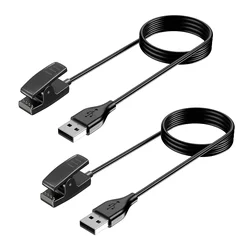 Dual - Pack USB Smartwatch Charger (Black)