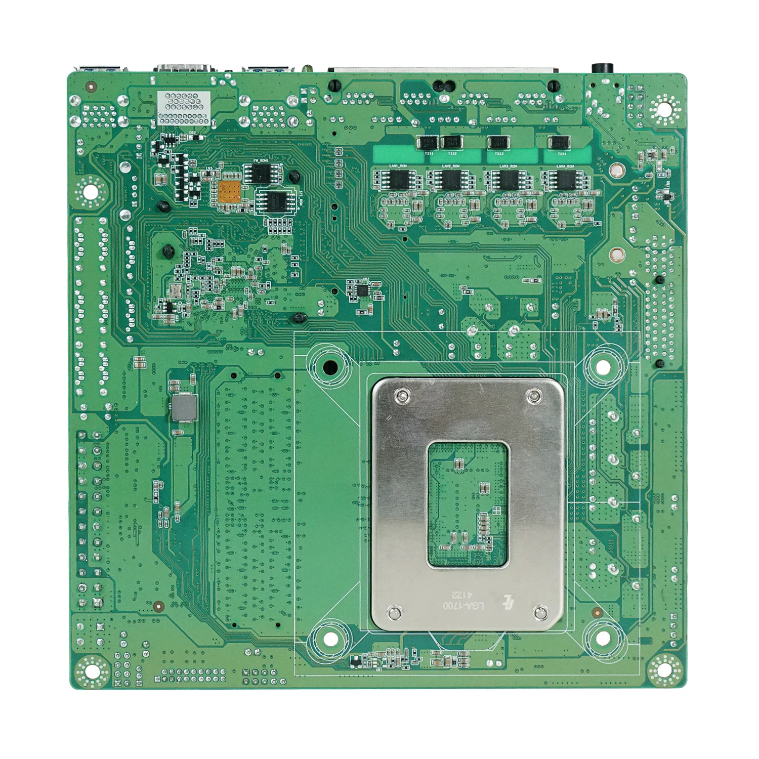BKHD-B760-NAS-MB Mini-ITX Motherboard for NAS Server Firewall Compatible TrueNAS OMV ESXi 4xPorts 2.5GbE 8xSATA 2xM.2 1xPICe x4