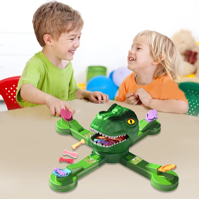 Dinosaur Adventure Board Game for Kids, Alimentando Puzzle, Brinquedos do jogo, Melhorar a Reatividade e o Pensamento, Hungry Dinosaur Eats Beans, Jogo de Estratégia 5