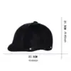 Equestrian Helmet Flannel Breathable Outdoor Sports Multifunction Gear Adjustable Comfortable Equestrian Hat Horse Equipment 6