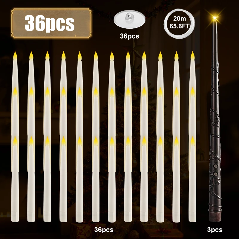 Base Per Candela A LED  Confezione Da 6 Senza Paralume Satinato Ricaricabile Con Funzione Timer Telecomando E Piccola Candela A Led Senza Fiamma Per Decorazioni Natalizie Matrimoni E Feste 53125505
