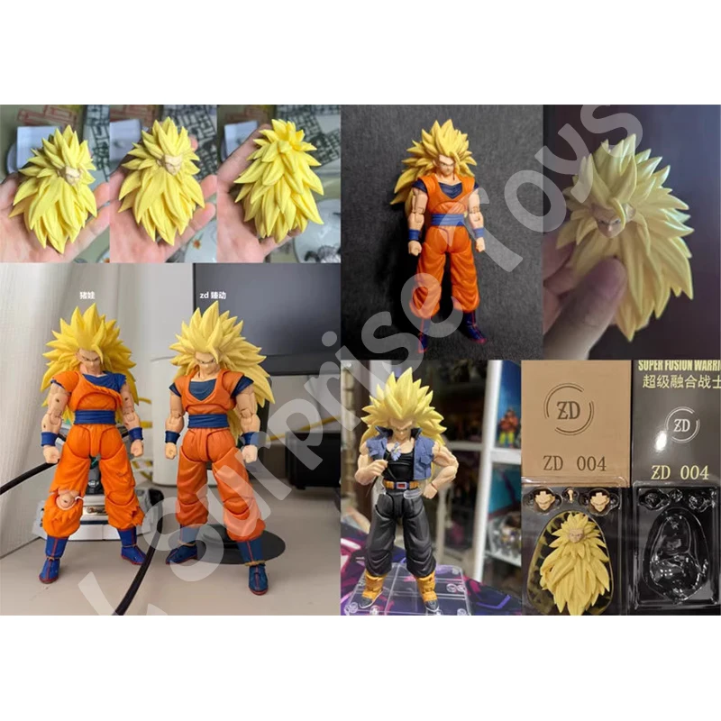 ZD Studio Dragon Ball Super Saiya SSJ3 Vegito Bardock Gogeta Black
