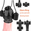 Male Penis Glans Vibration Sleeve Masturbator Penis Delay Lasting Trainer Massager Adult Sex Toy for Men Accessory 1
