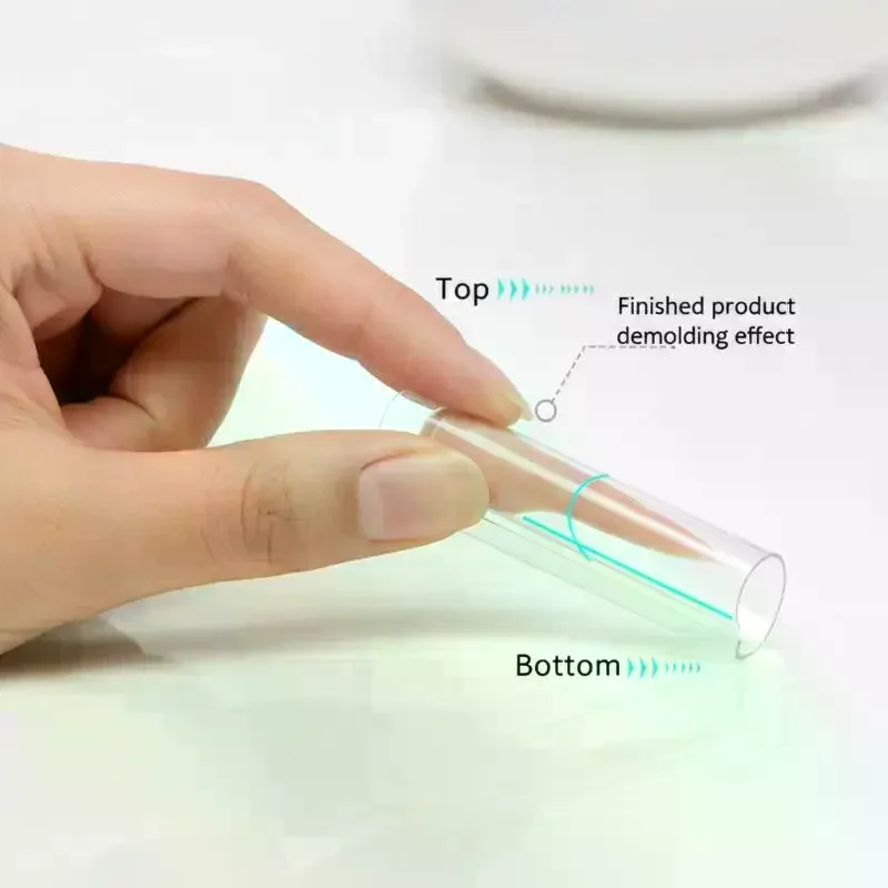 180개/3박스 샌드위치 듀얼 네일 폼 15사이즈 퀵 익스텐션-듀얼 폼 T자형 타원형 매니큐어 폼 상단 몰드 하단 몰드