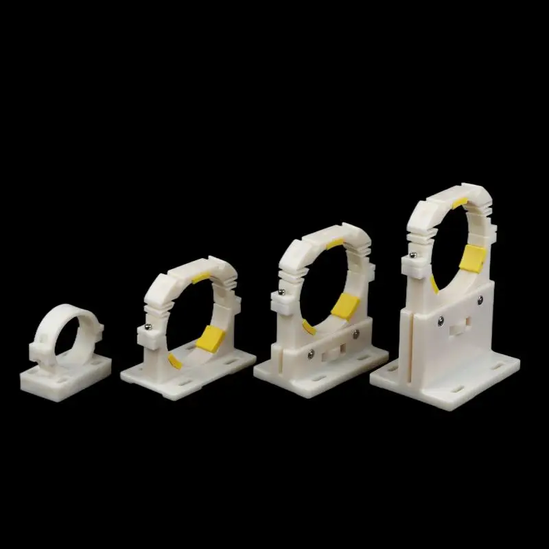 1/2Pcs 50/80mm Laser Tube Holder Flexible Plastic Mounting Bracket 75-180W Laser Engraving Cutting Machine Support