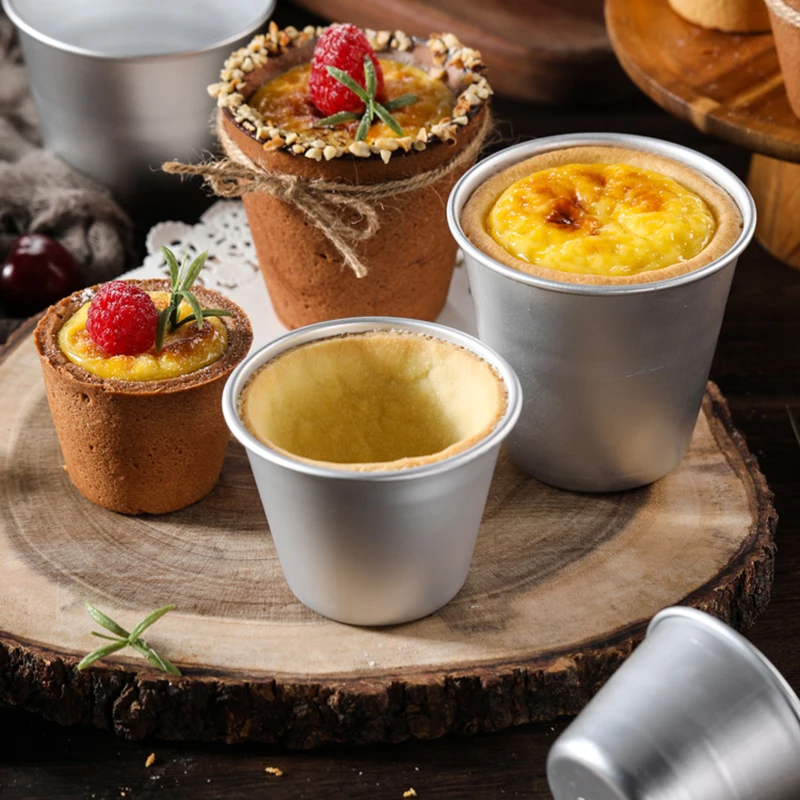 12 Stampini Per Budino E Cupcake - Mini Padelle Antiaderenti Per Dolci, Cioccolato E Tortine - Foto 4