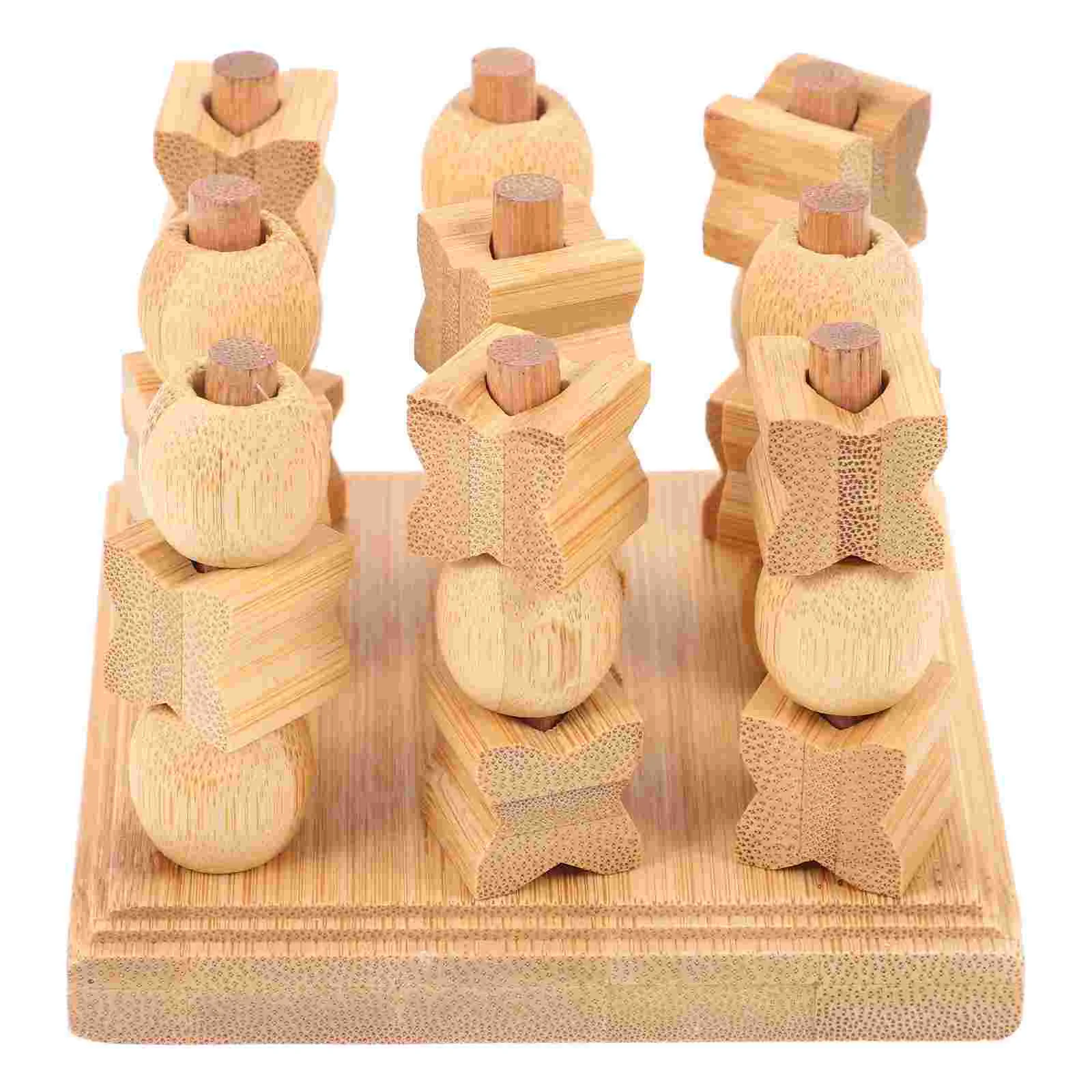 

1 Set Kid Board Game Toy Creative Toe Toy Wood Strategy Board Game