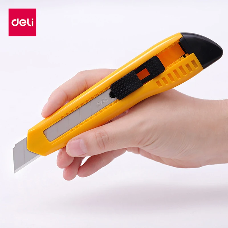 Portable Utility Knife Cutter 18 mm Large Size Sharp Art