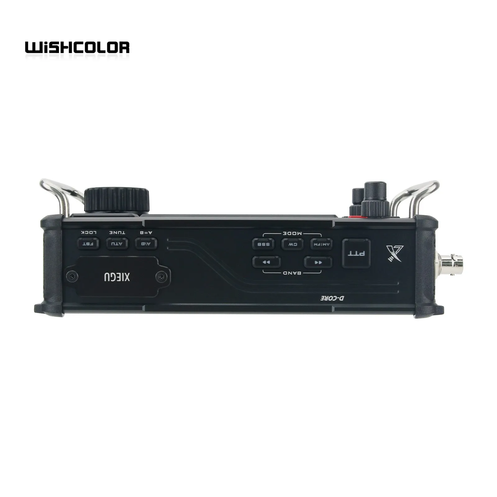 HamGeek XIEGU X6200 SDR HF/50MHz 풀 모드 SSB/CW/AM/FM 휴대용 단파 라디오, 4 인치 HD 컬러 스크린