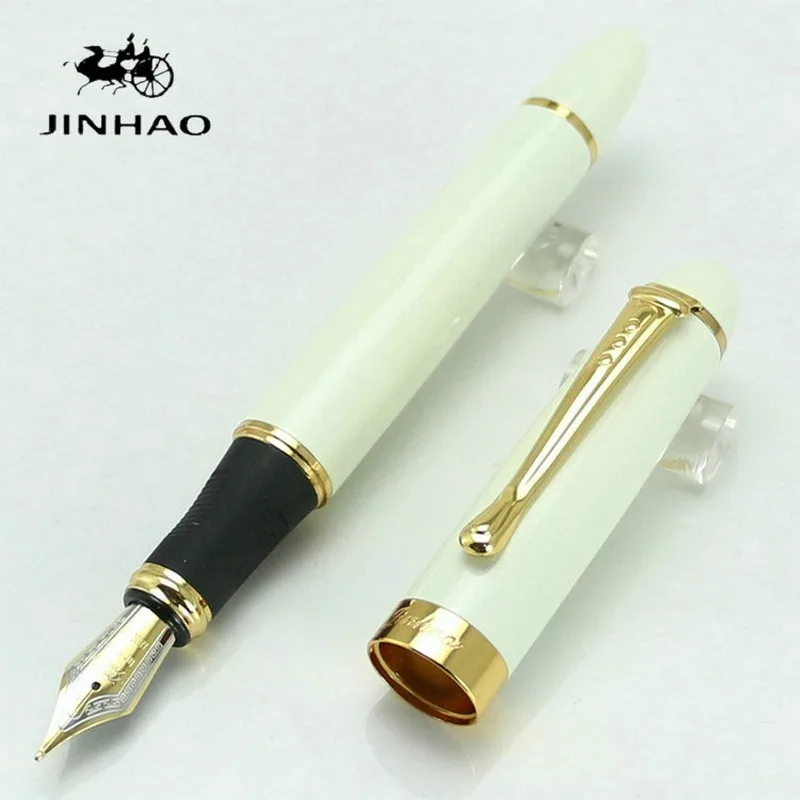 JINHAO X450 만년필, 레드 버건디 안개 패턴, 문구류, 학교 및 사무 용품, 글쓰기 펜, 18KGP 넓은 펜촉, 22 가지 스타일