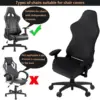 Gaming Chair Cover-Gaming Chair seat Cover 4pc/Set Gaming Chair Covers Stretchable with armrest Covers/Chair Back Covers/Chair s 2