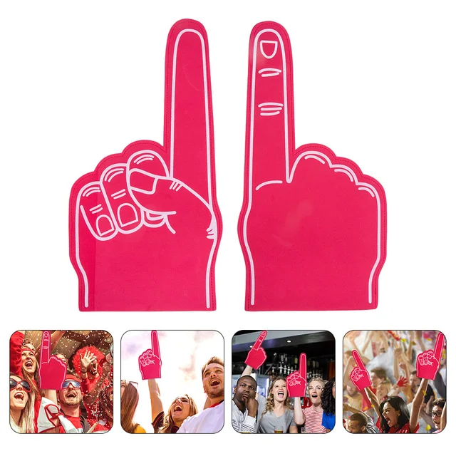 Foam Fingers: Amplify Excitement at Parties and Sporting Events