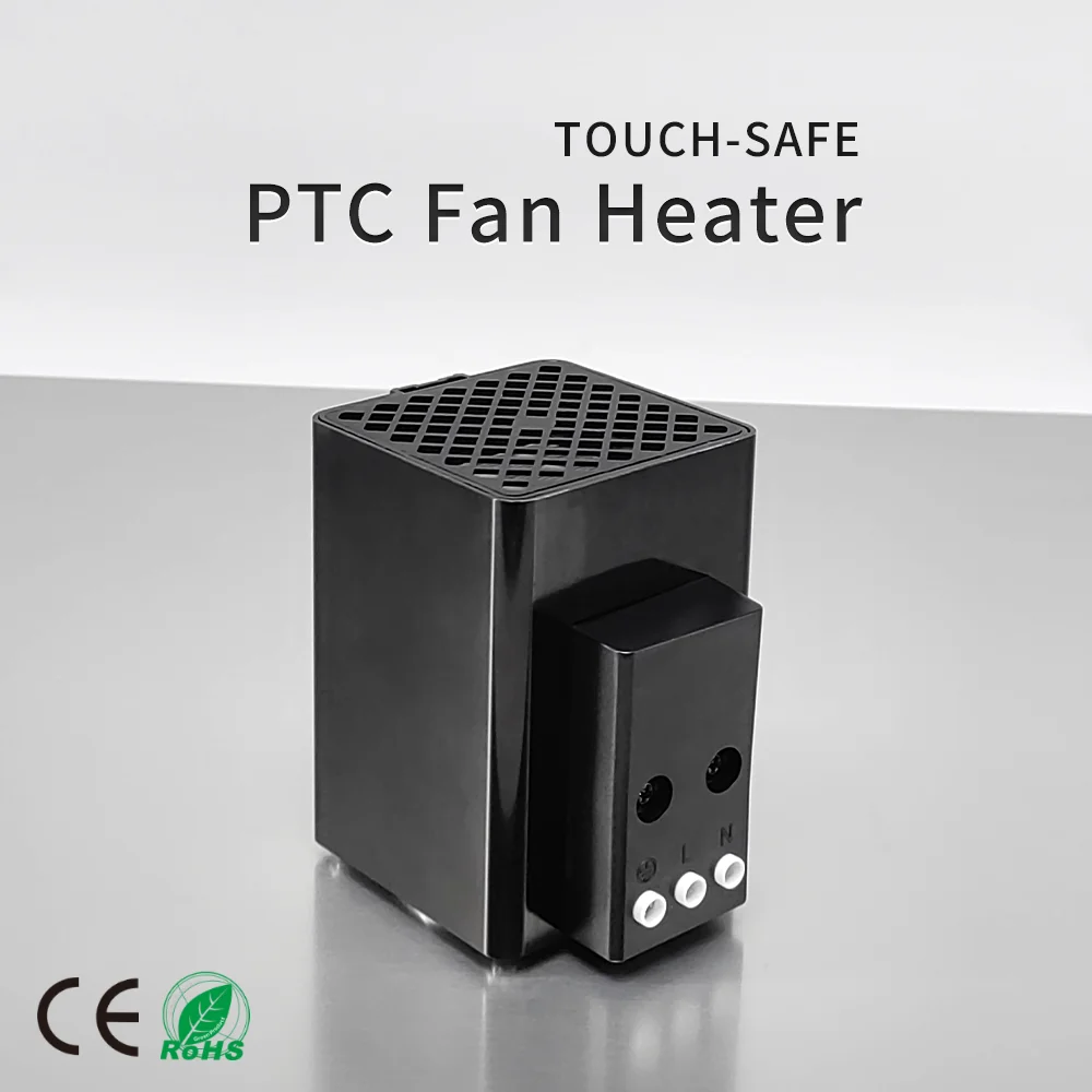 

Typhoon PTC Fan Heater Industrial Electric Heater For Cabinet