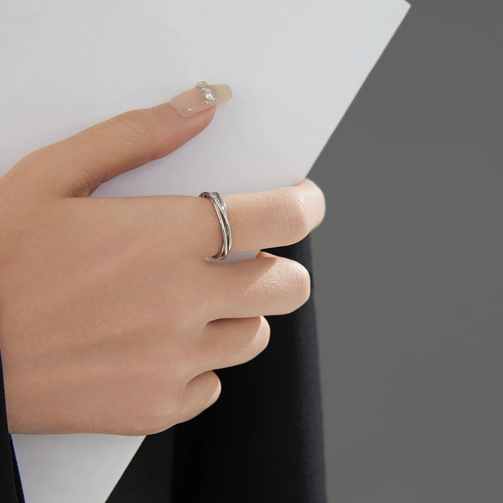 VQYSKO 1mm/3mm Stainless Steel Three-in-One Braided