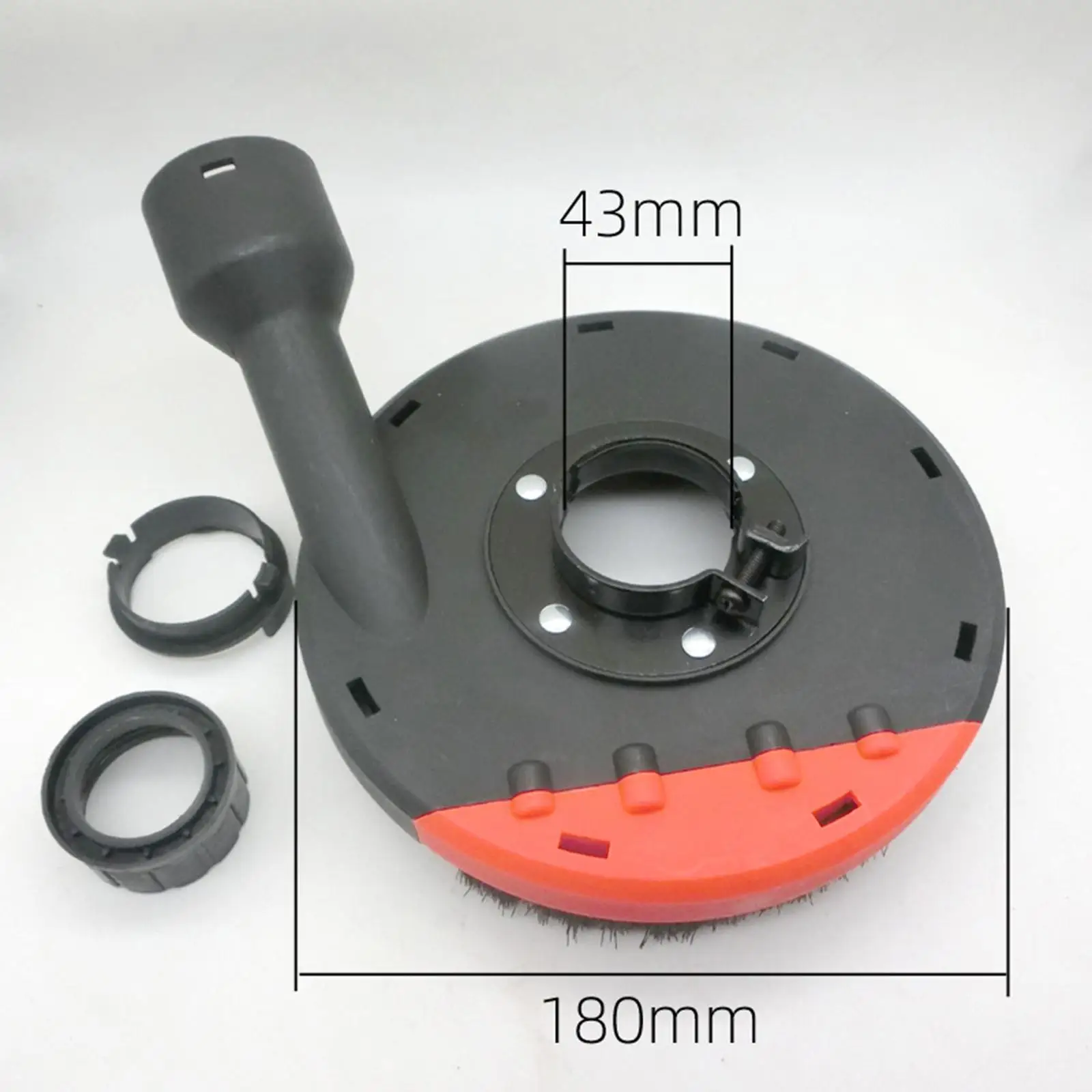 Angle Grinder Dust Shroud Set Easy to Install 7in Dust Cover