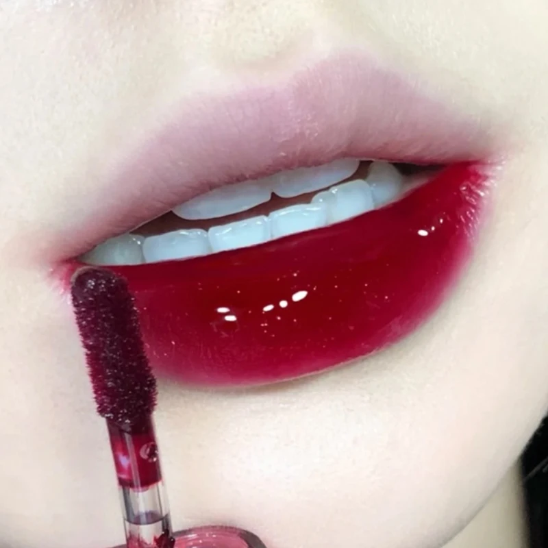 MoisturizingMirrorWaterLipGlossNoStickCupWaterproofDyeingLip