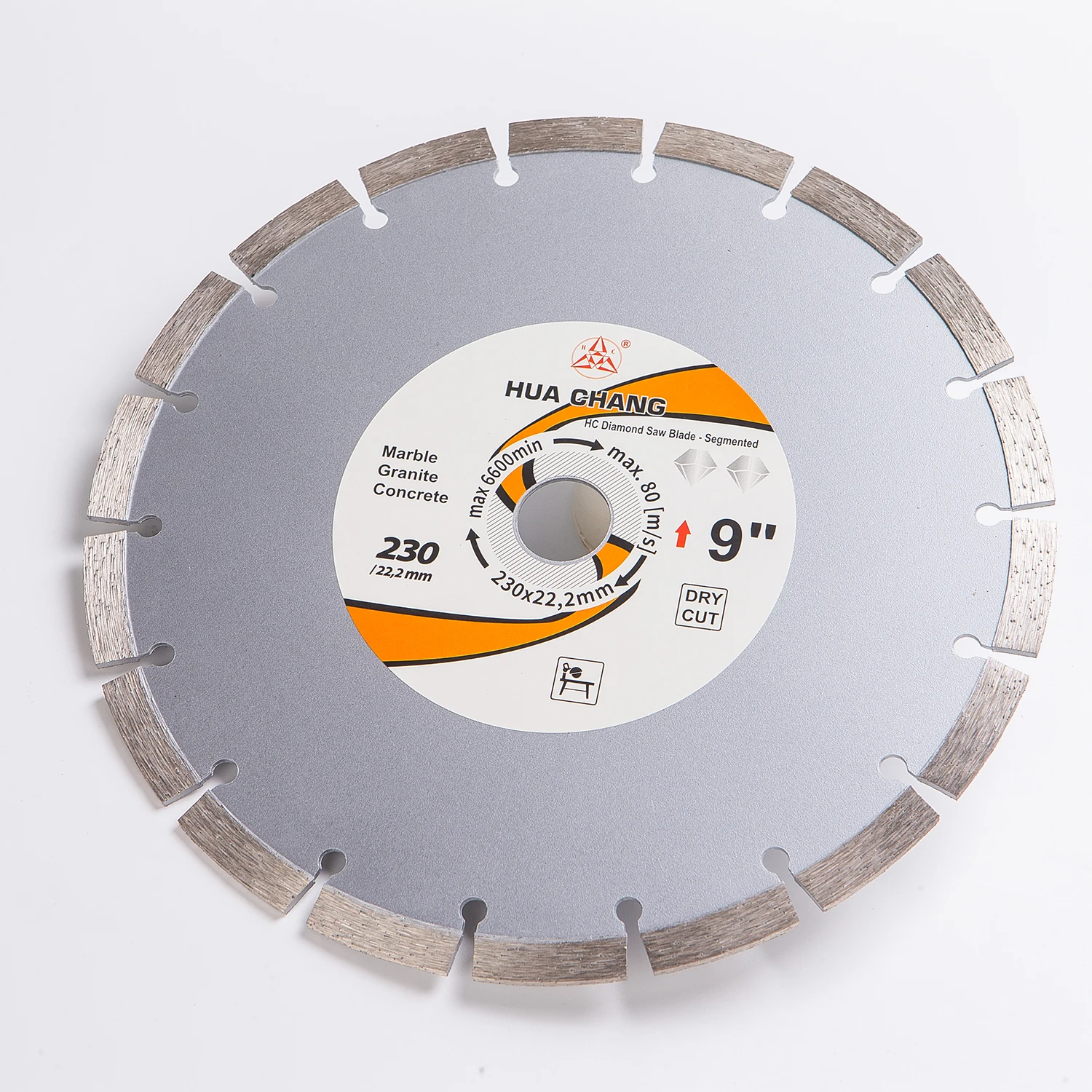 Diamond Saw Blade 4/5/7/9 Inch Diamond Saw Blade Dry Cutting Cold Pressing Disc Circular Blade For Marble Concrete Ceramic Granite Tools