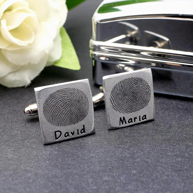 BMW Mens Silver Elegant Cufflinks With FREE Gift Pouch
