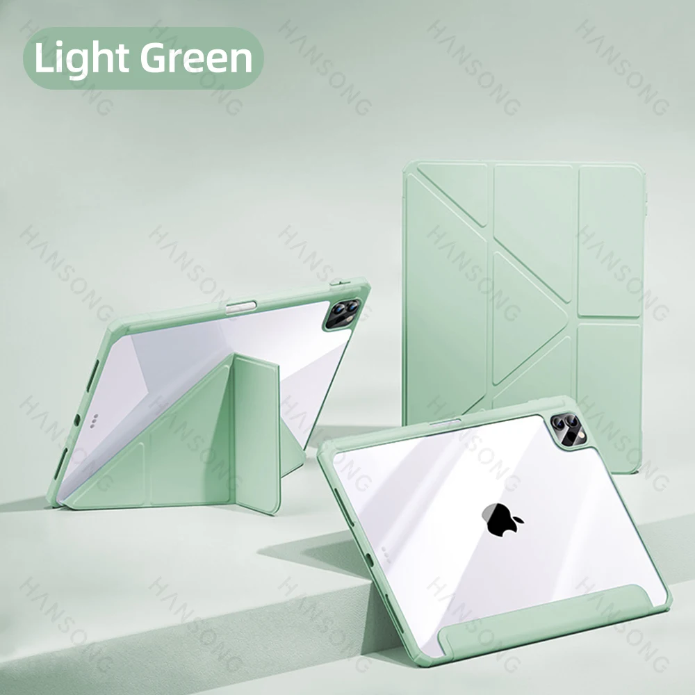 Enhanced Protective Transparent Tablet Case