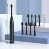 Sejoy Electric Toothbrush With 8 Replacement Brush Heads Whitening Portable Sonic Toothbrush Rechargeable with Travel Case 5