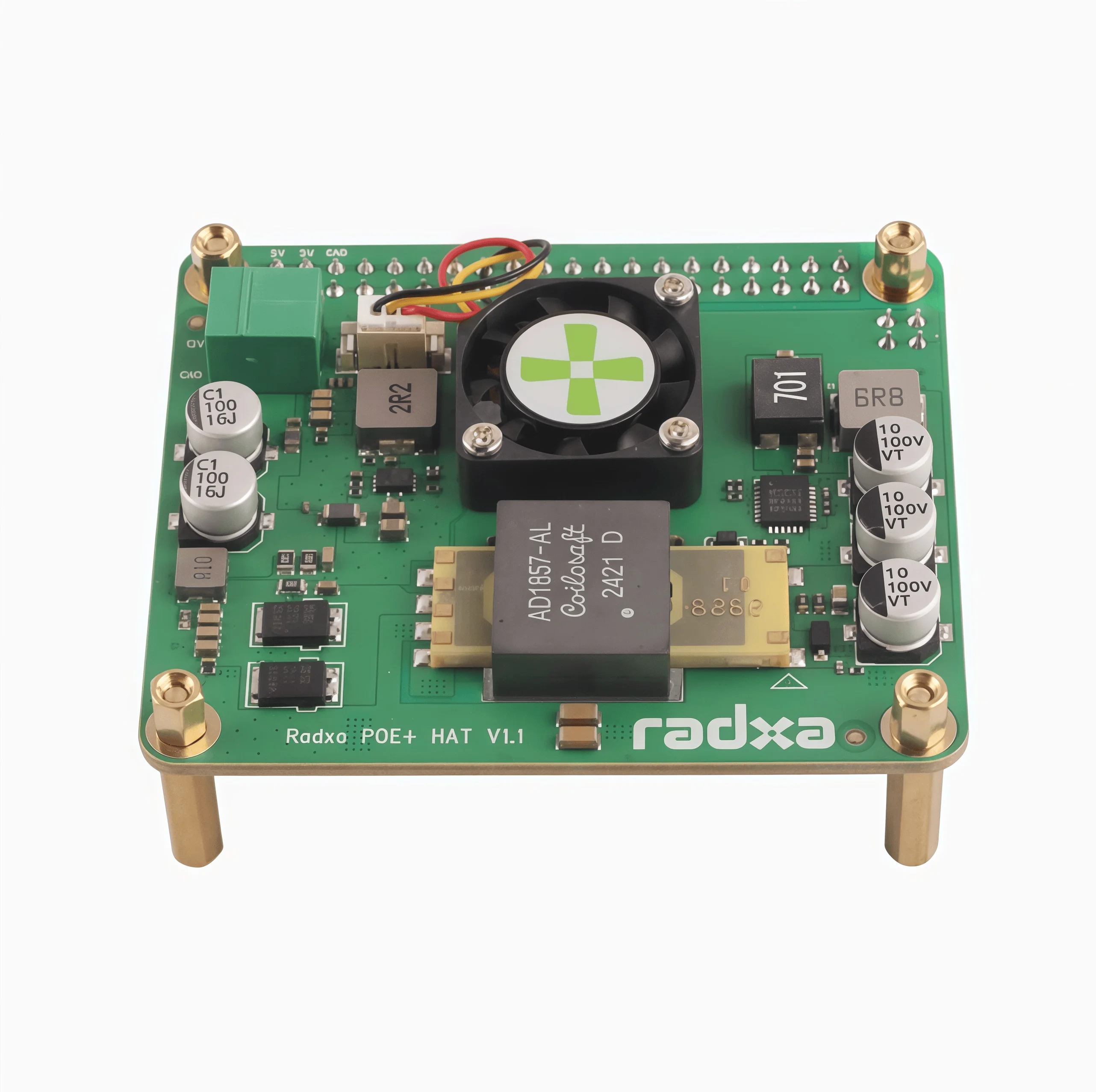 Radxa 25W POE Ethernet power supply module supports ROCK 5B+/3 series ...