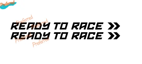 Высококачественная Водонепроницаемая наклейка на шлем мотоцикла для 2x KTM Racing 250