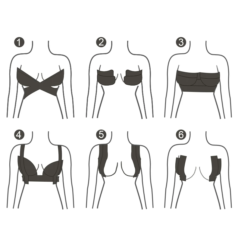 10cm Boob Tape Bras Women's Adhesive Invisible Bra Pasties Breast Lift Tape Push Up Sticky Nipple Cover Intimates Accessories silicone nipple cover invisible stick on bra sticky bra disposable nipple cover breast nipple covers silicone adhesive bra breast sticker