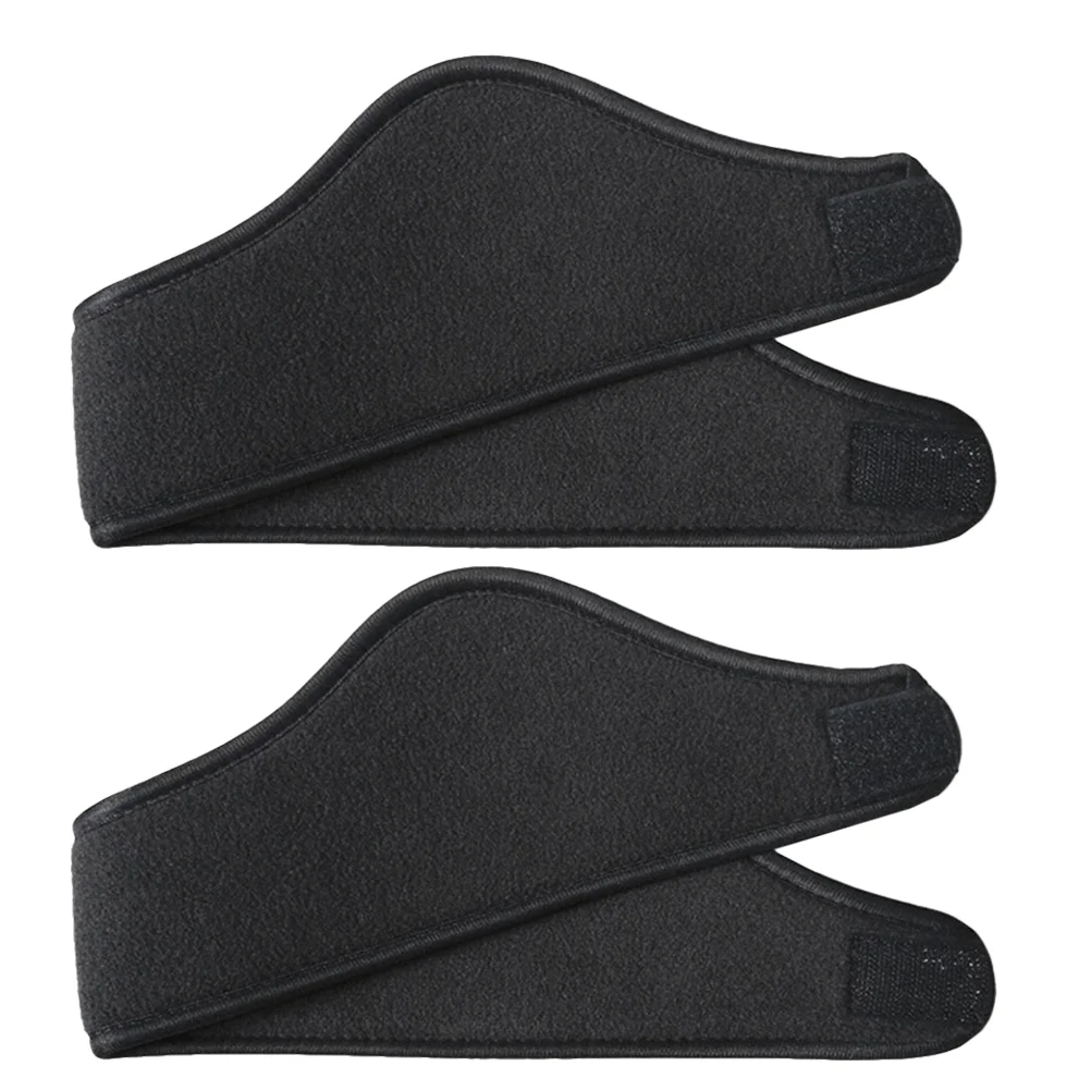 

2 Pcs Ear Warmer Headband Unisex Muff Yoga Covered Elastic Full Earmuff Outdoor Warmers Coverage
