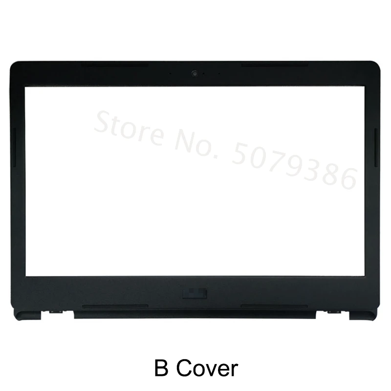 LCD 후면 뚜껑 후면 상단 커버, 전면 베젤 팜레스트 상단 하단 케이스 하우징, 델 래티튜드 3490 L3490 E3490 P89G 용 블랙