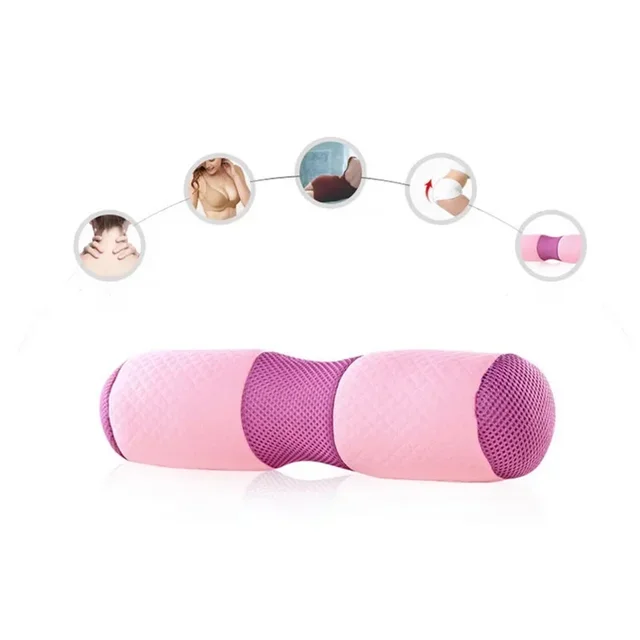 Yoga Column Foam Rollers Block Waist Pillow Fitness Massage Pilates Office Cervical Vertebrae Pelvic Bone Correction Exercises 5
