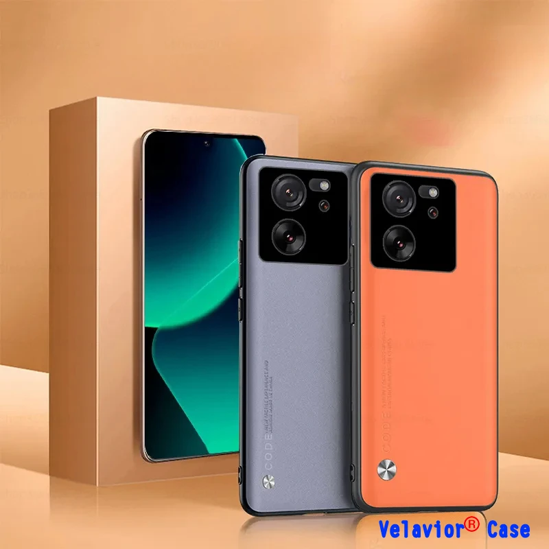 Cover con Cordino per Xiaomi 13T / 13T Pro 5G (6.67), 2 Pezzi di Vetro Temperato, Trasparente Custodia con Regolabile Collana Silicone Case TPU Bumper, Protezione Fotocamera, Nero + Scuro Verde