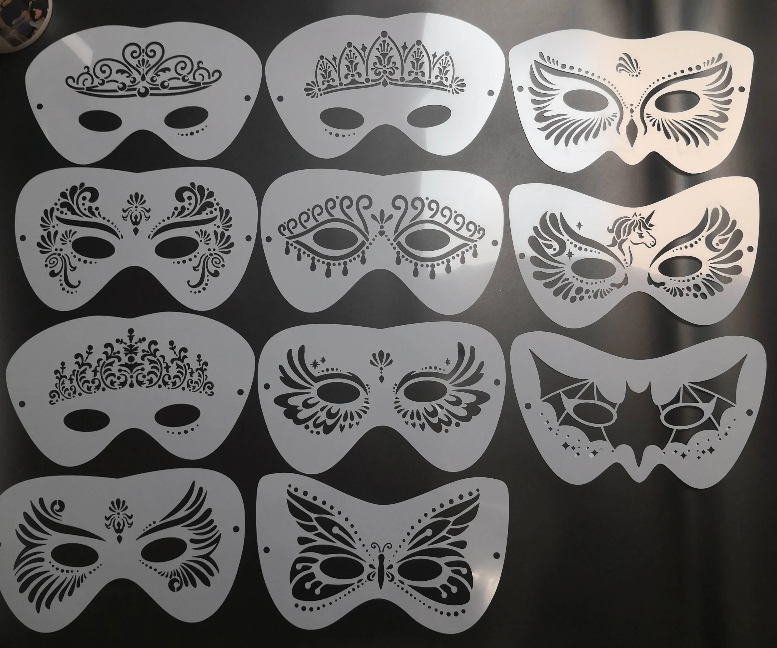 OOTSR 30 Stuks Gezichtsverfsjablonen voor Kinderen,Lichaam & Gezicht Schilderen Sjabloon voor Party Halloween Make-up Kunst Schilderen, Herbruikbare Zachte Tatoeages Stencils voor Volwassenen Kinderen OOTSR 30 Stuks Gezichtsverfsjablonen voor Kinderen,Lichaam & Gezicht Schilderen Sjabloon voor Party Halloween Make-up Kunst Schilderen, Herbruikbare Zachte Tatoeages Stencils voor Volwassenen Kinderen