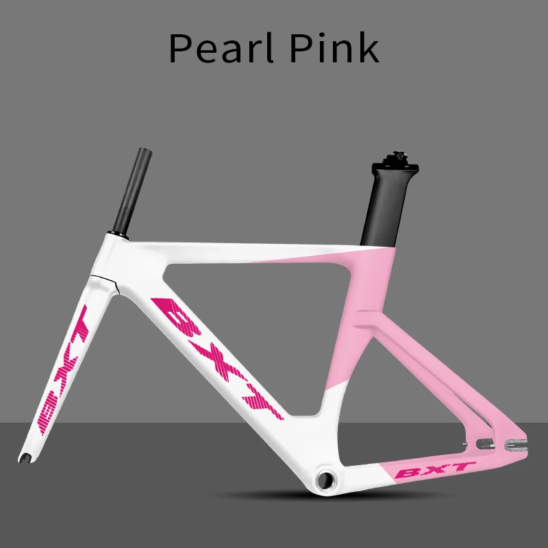 BXT-フォーク付きカーボントラックバイクフレーム,シートポスト,固定