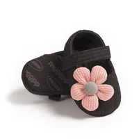 0-18M Baby Girls Cotton Shoes Retro Spring Autumn Toddlers Prewalkers Cotton Shoes Infant Soft Bottom First Walkers 3