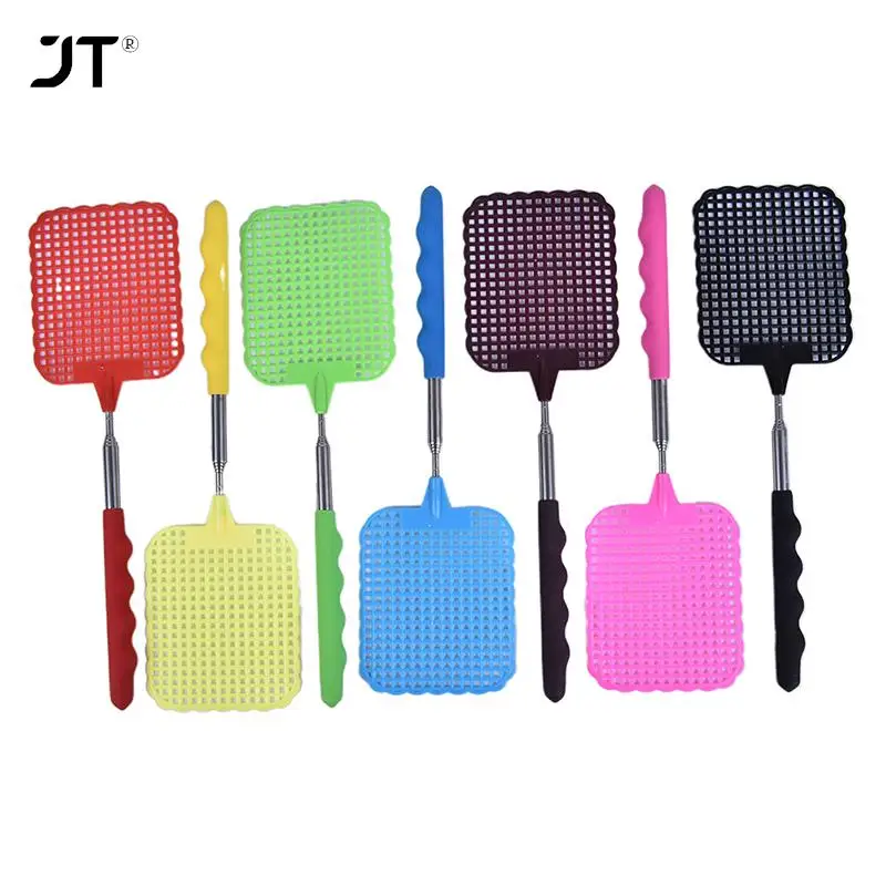 Telescopic Flyswatter Plastic Fly Swatters Prevent Pest Mosquito Control Insect Killer Home Kitchen Accessories
