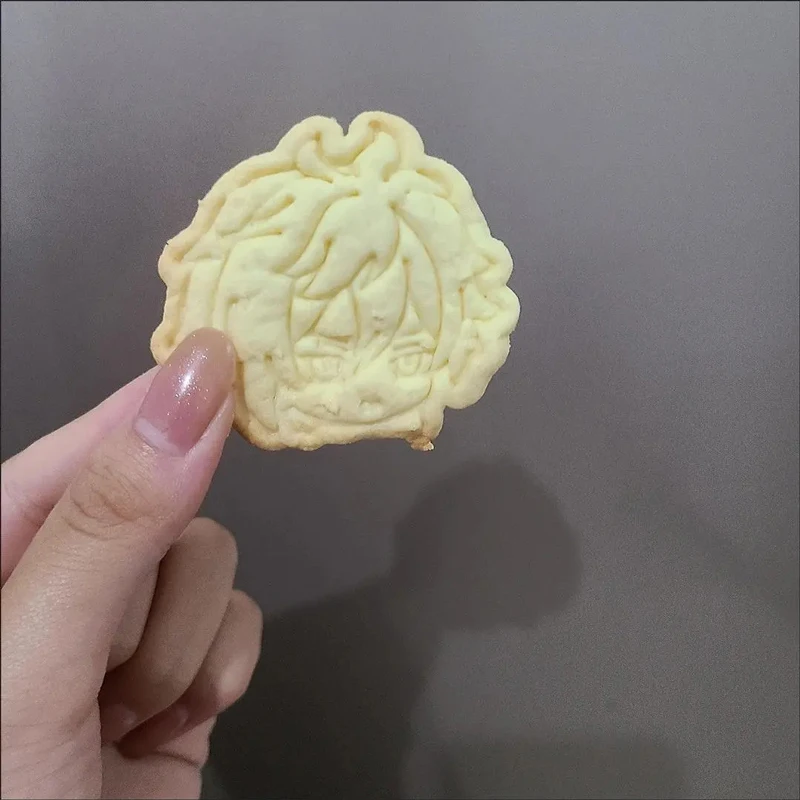 Anime Genshin Impact Cookie Cutters Molds Cookie Stamp Pastry Tools Biscuit Mold for Baking Fondant Cutter
