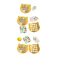 Shape Matching Board Montessori Present Colorful Cultivate Logical Thinking Skills for 3+ Years Old 1