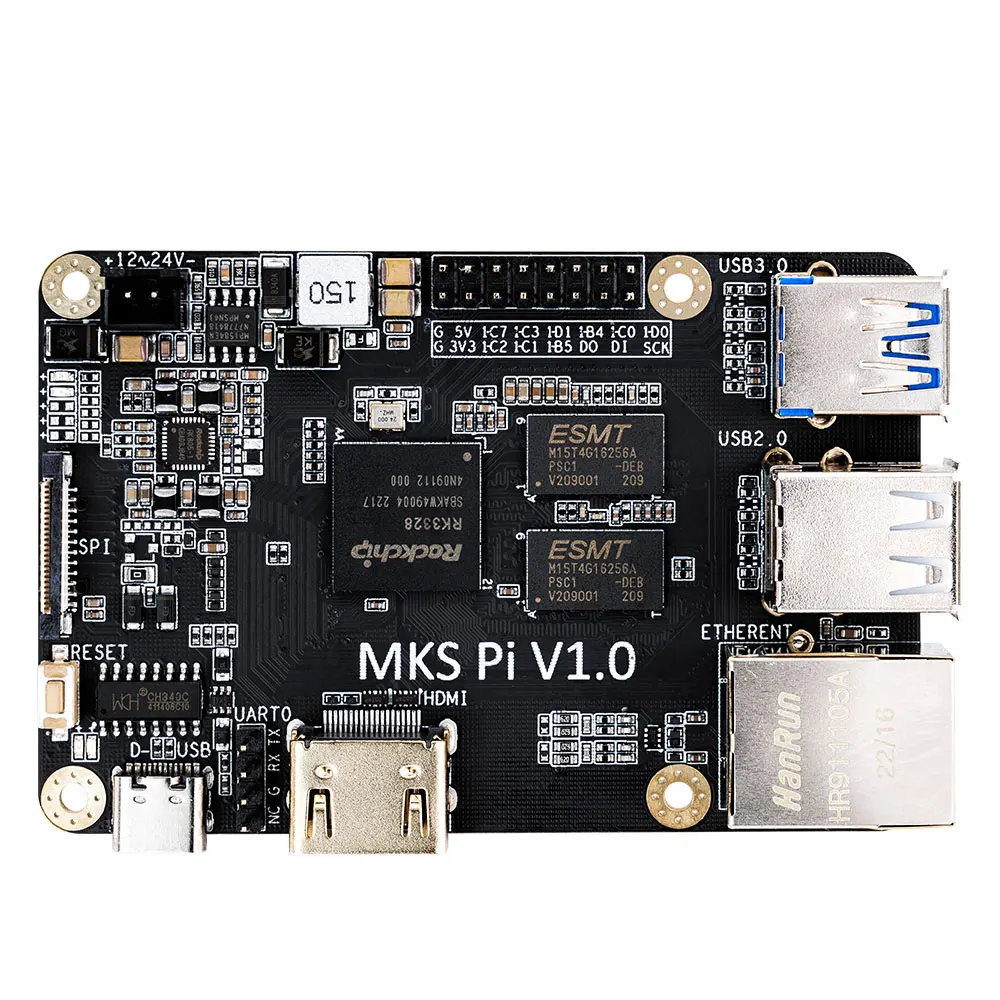 Makerbase-mks pi Board com Quad-core 64bits Soc Onboard Executa Klipper e Klipperscreen para Voron vs Raspberry pi Raspi Rpi - Imagem 2