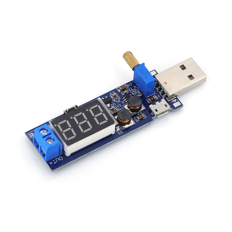 Versatile USB Boost Power Supply Module - Adjustable Output 1.2V to 24V
